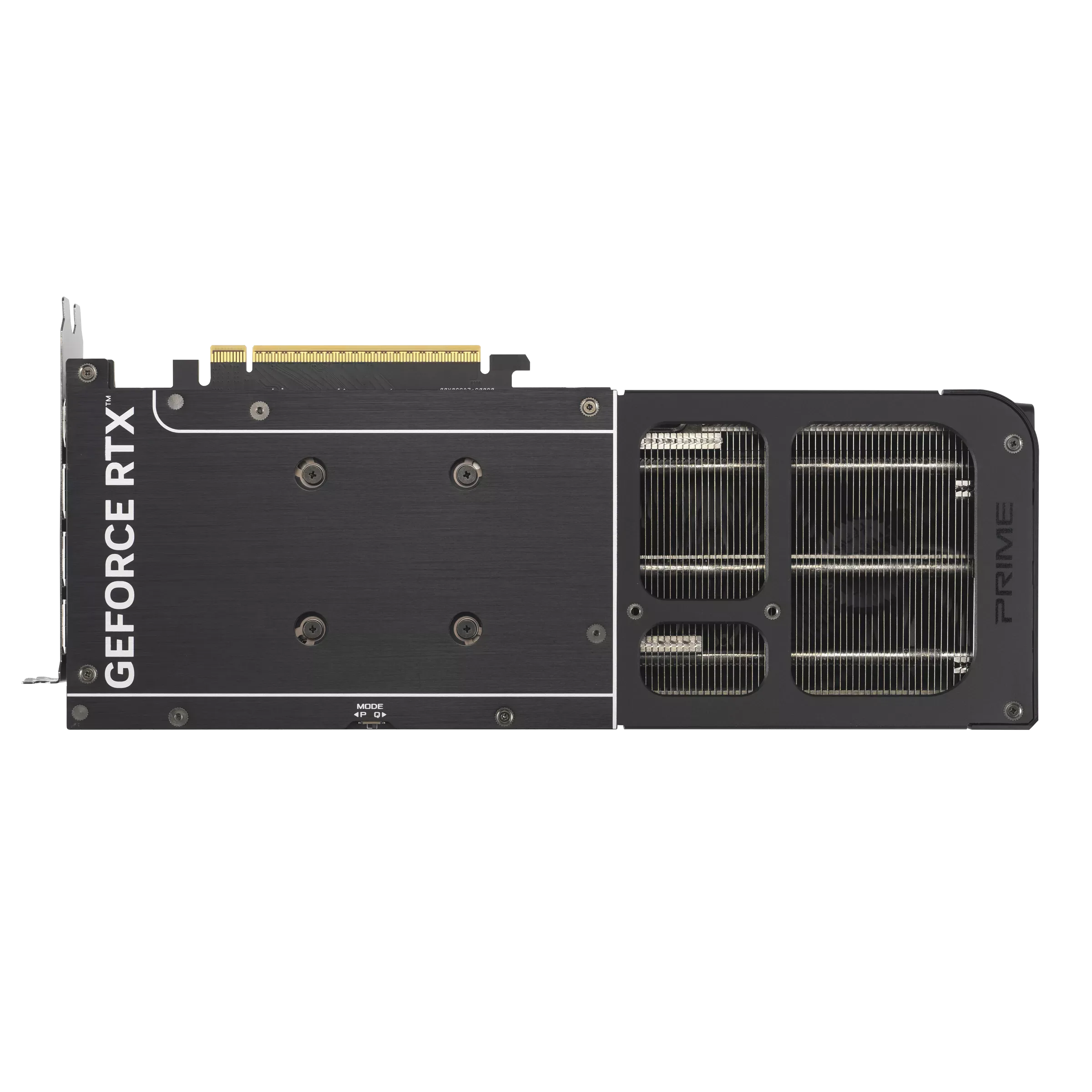 نمای پشت کارت گرافیک ASUS PRIME GeForce RTX 5060 Ti